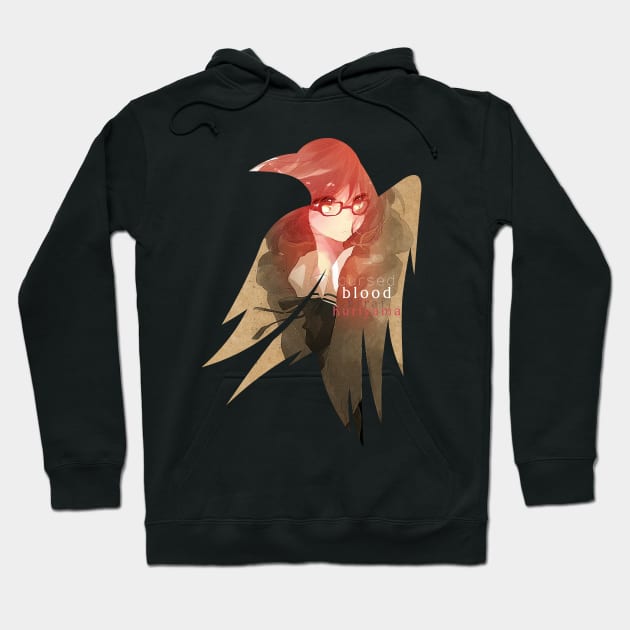 Raven's cloak cursed blood cardboard Hoodie by stingi